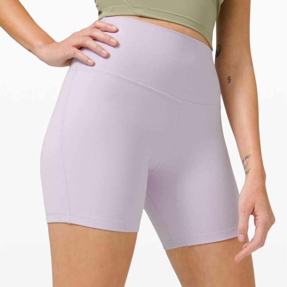 Lululemon Align Short 6" in Lavender Dew